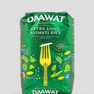 Daawat - 1kg Extra Long Basmatireis (extralange Körner)
