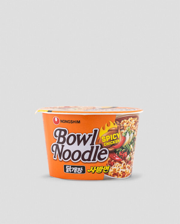 Nong Shim Instant Nudel Bowl mit scharfem Hühnchengeschmack 100g