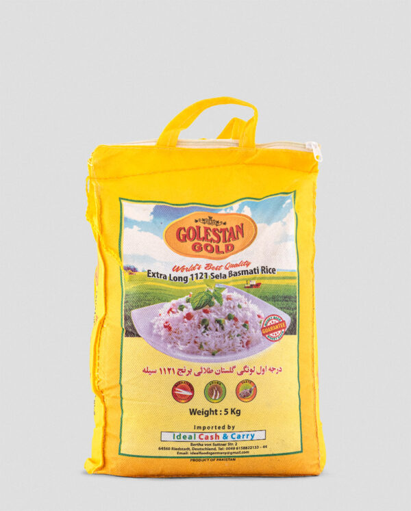 Golestan Gold extra Long 1121 Sela Basmati Rice