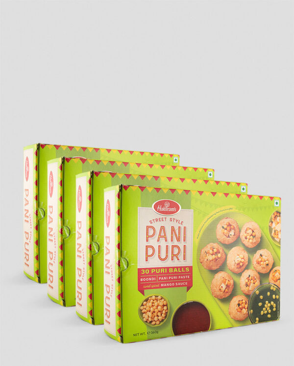 Haldirams Pani Puri Gol Gappa 4 x 360g