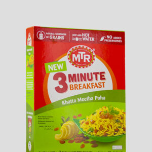 MTR 3 Minute Khatta Meetha Poha 230g Produktbeschreibung A flavourful twist to the classic Poha