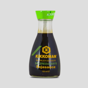 Kikkoman Soja Sauce salzreduziert 150ml Produktbeschreibung Natürlich gebraute Sojasauce salzreduziert