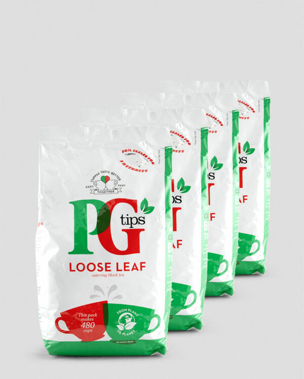 PG Tips Schwarzer Tee (lose) 4 x 1