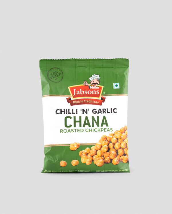 Jabsons Chilli n Garlic Chana 140g