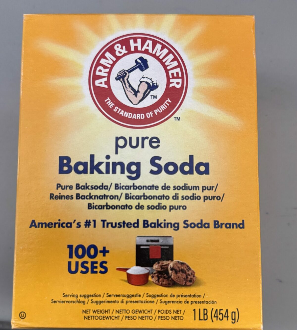 Arm Hammer Pure Baking Soda 454g